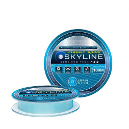 Леска SPRUT Skyline Fluorocarbon Composition EvoTech Classic Blue 0.285 100м