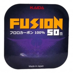 Леска Kaida FUSION прозрачная 50м 0,23мм FluoroCarbon 100%