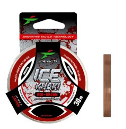 Леска Intech Ice Khaki кр.-коричн. 0.165 30м