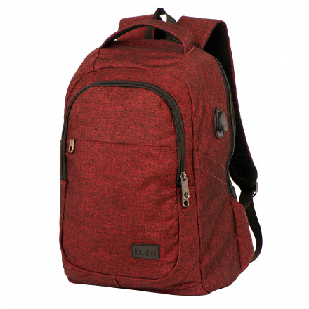 Рюкзак MarsBro Business Laptop, цвет винный, размер 40*30*15, объем 30 л