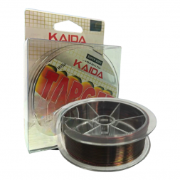 Карповая леска Kaida TARGET 150м трехцветная жел+красн+черн по 40см 0,2 мм