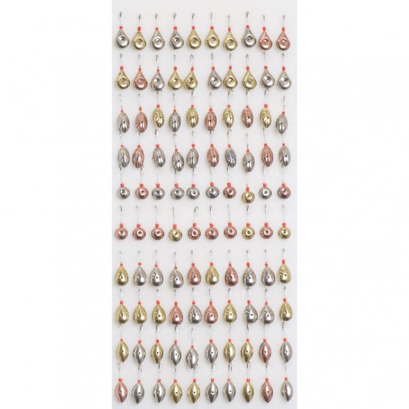 Мормышка паяная Lumicom №41/10-ABC 100шт