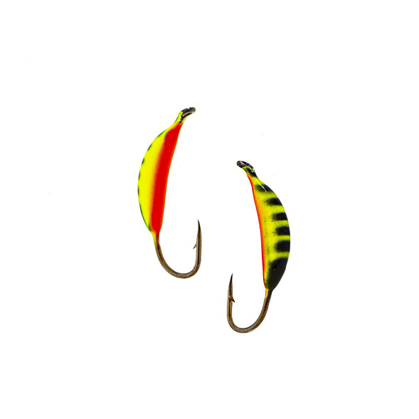 Мормышка вольфрамовая Lumicom Супербанан Ф4 покраска 322