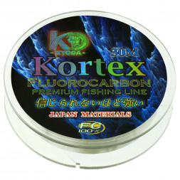 Леска монофильная Kyoda Kortex флюорокарбон d-0,20 мм L-30 м разрывная нагрузка 3,75 кг 6 шт/упак