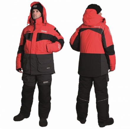 Зимний костюм Alaskan New Polar 2.0 красный/черный/серый XXXL
