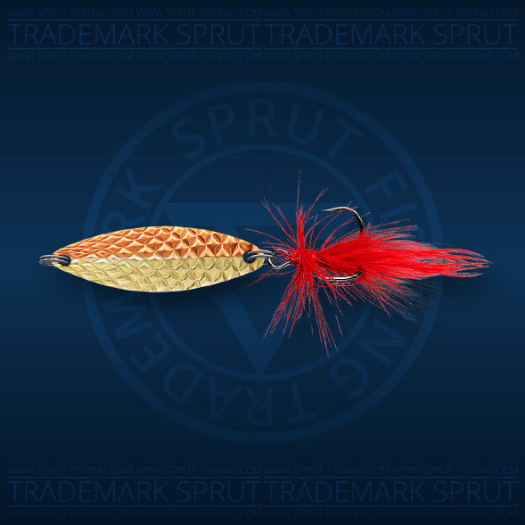 Блесна SPRUT Soho Micro Spoon колеб. 35мм/2.9г/GC