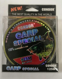 Леска монофильная Condor Carp Special d-0,50 мм, L-125 м , разрывная нагрузка 33,9 кг 10 шт