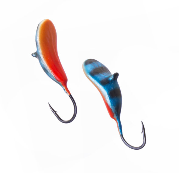 Мормышка вольфрамовая Lumicom Комар Ф5 покраска 400 BL